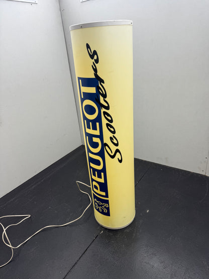 Peugeot neon vintage lichtbord hangend of staand