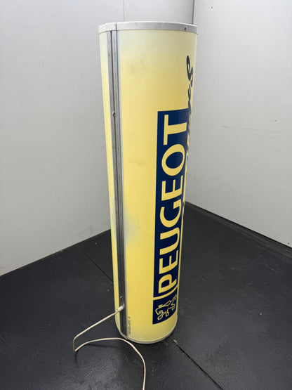 Peugeot neon vintage lichtbord hangend of staand