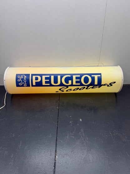 Peugeot neon vintage lichtbord hangend of staand