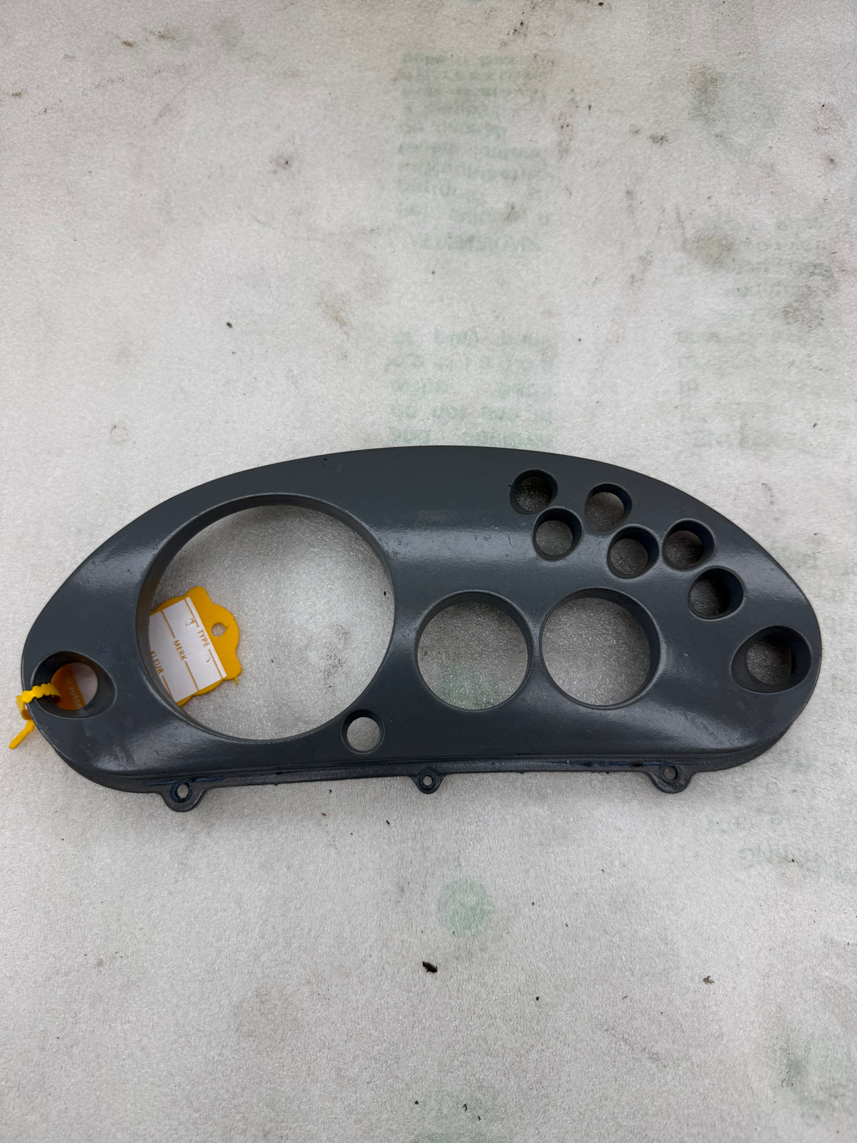 Gilera Runner DD tellerplaat blauwgrijs  gespoten