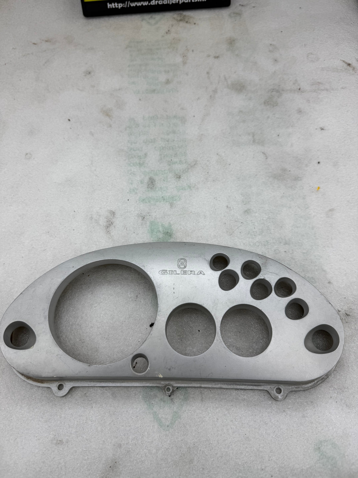 Gilera Runner DD tellerplaat grijs origineel