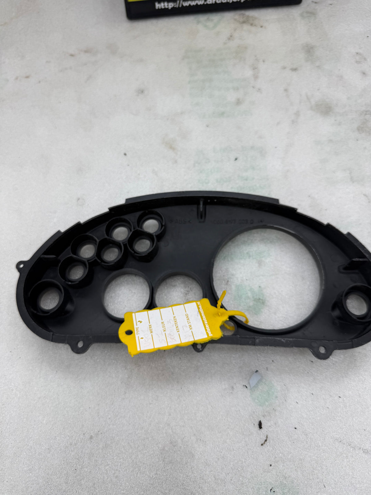 Gilera Runner DD tellerplaat slecht gespoten