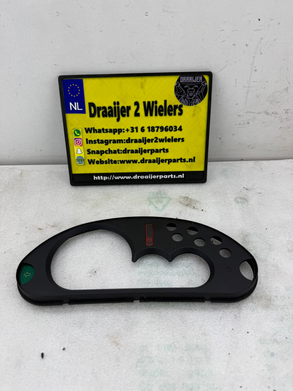 Gilera Runner darkdream tellerplaat origineel zwart