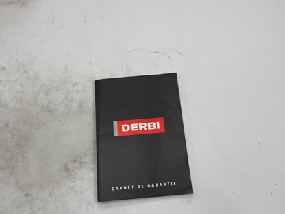 Derbi garantie boekje vintage