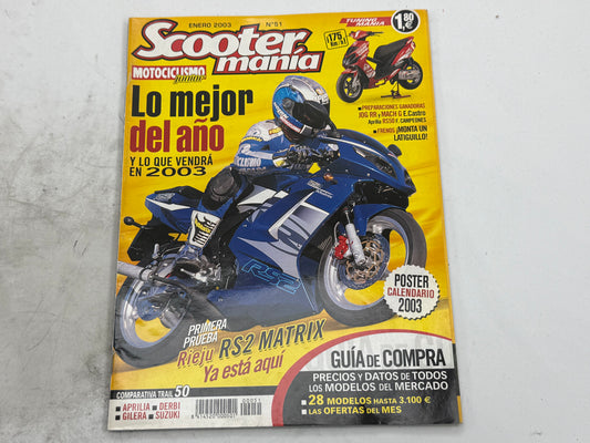 Scooter magazine met oa gilera runner , skipper lx , Italjet dragster 180 vintage