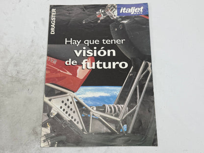 Italjet Dragster reclame boekje vintage