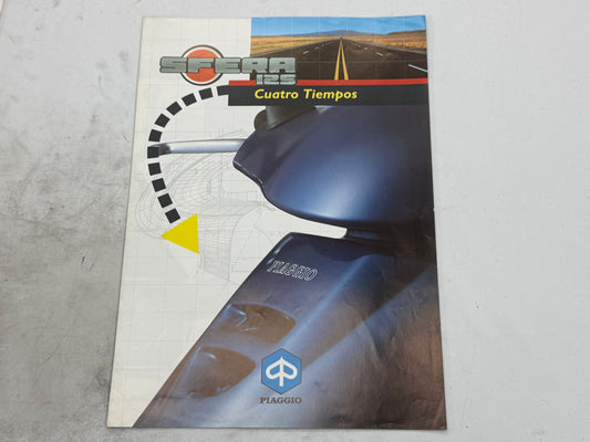Piaggio Sfera 125 reclame boekje vintage
