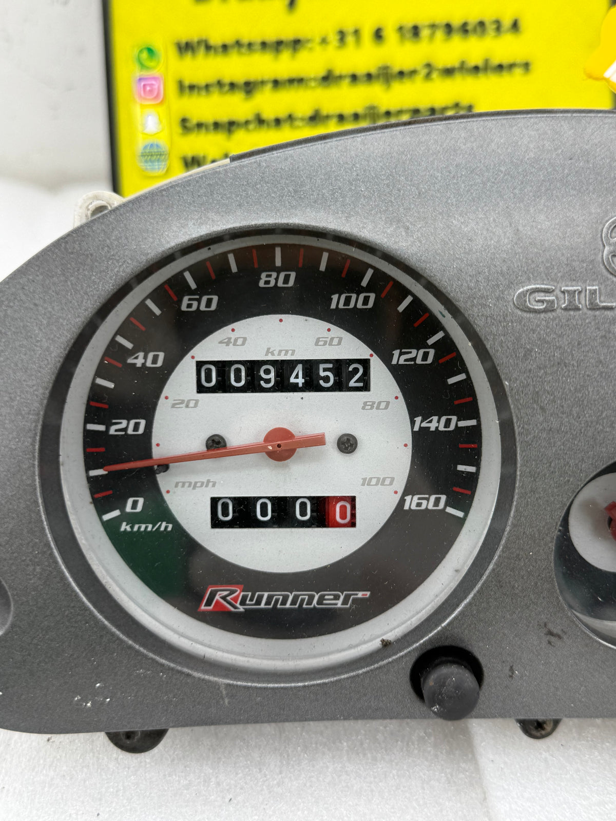 Gilera Runner SP Pro teller 4T 160kmh 125cc 180cc