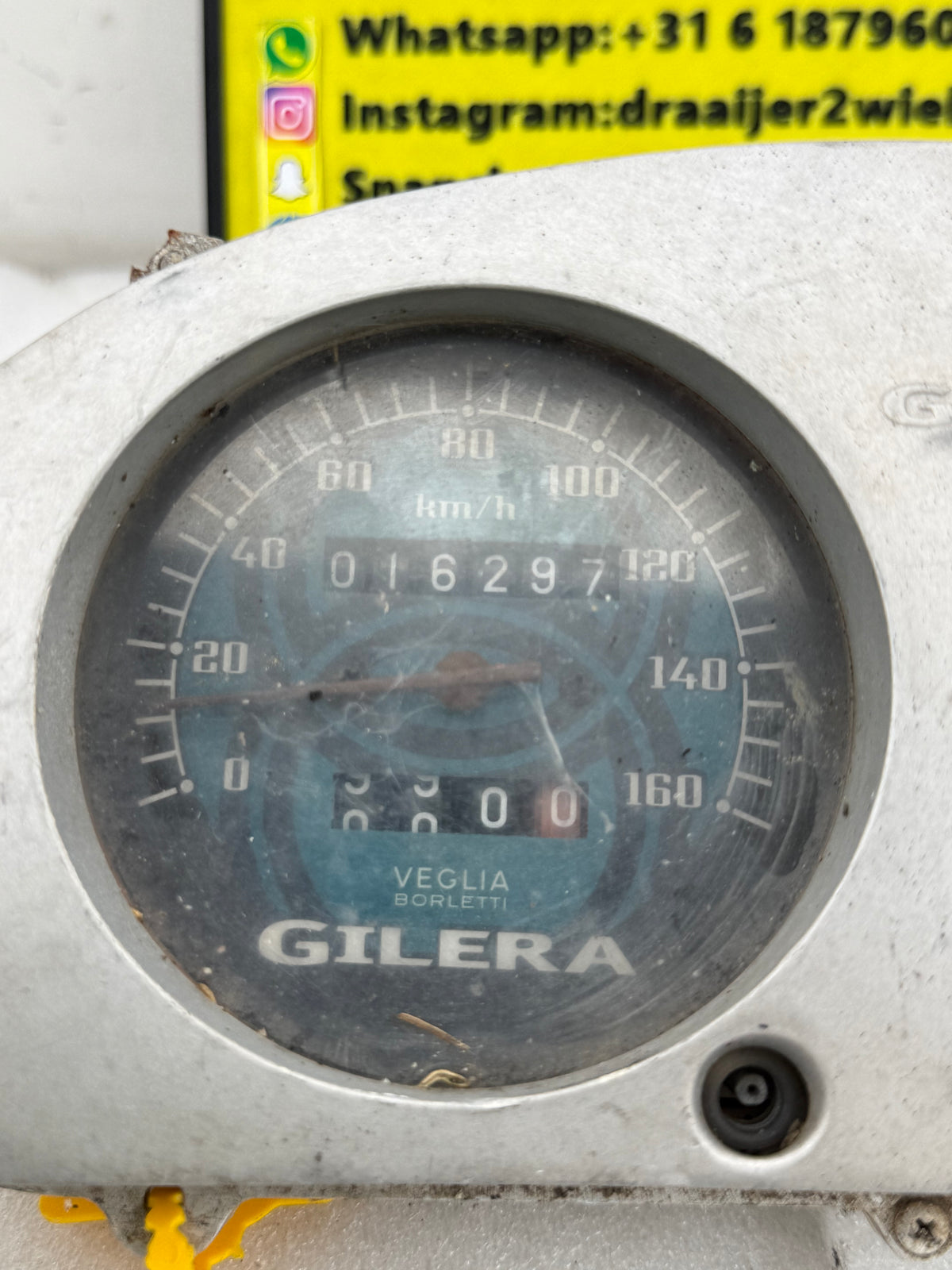 Gilera Runner DD teller voor onderdelen 160kmh 125cc 180cc