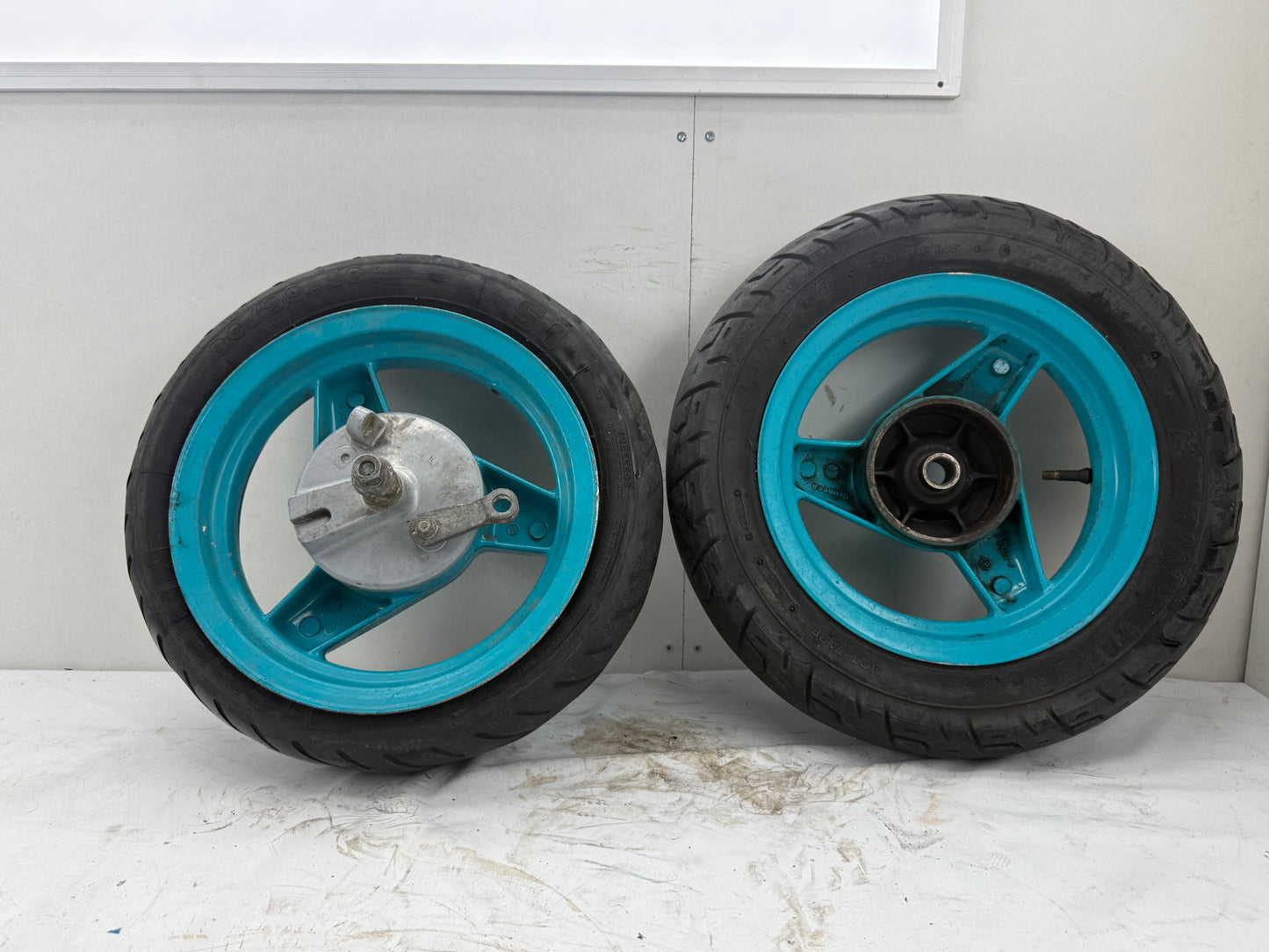 Piaggio Zip Type 1 turqoise velgenset 50cc