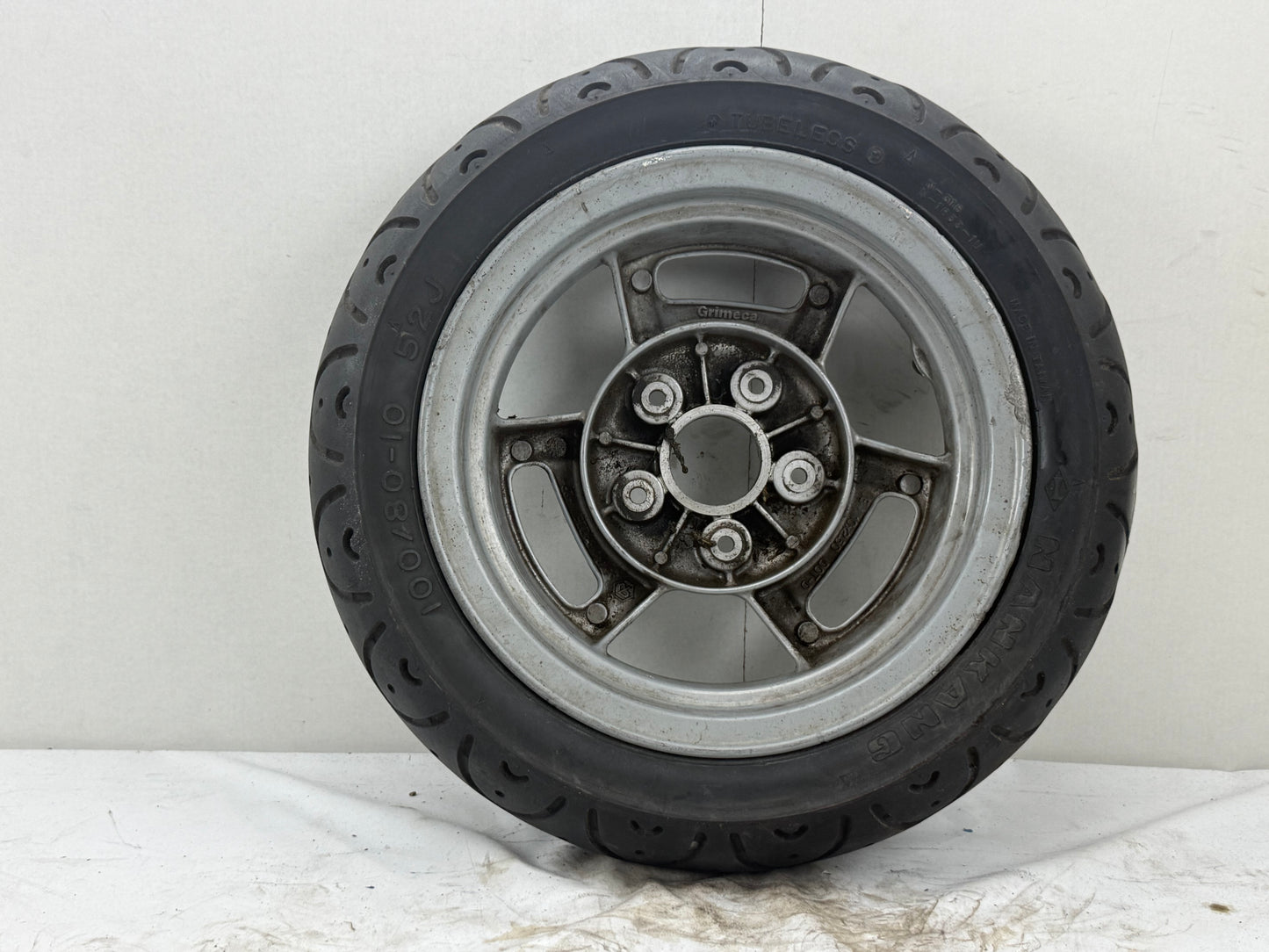 Piaggio Zip Fastrider voorwiel grijs 50cc