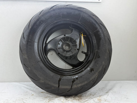 Piaggio Typhoon achterwiel zwart 50cc 80cc 125cc