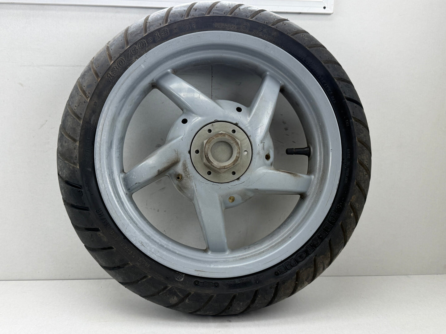 Aprilia SR rear wheel grey 50cc 125cc 150cc