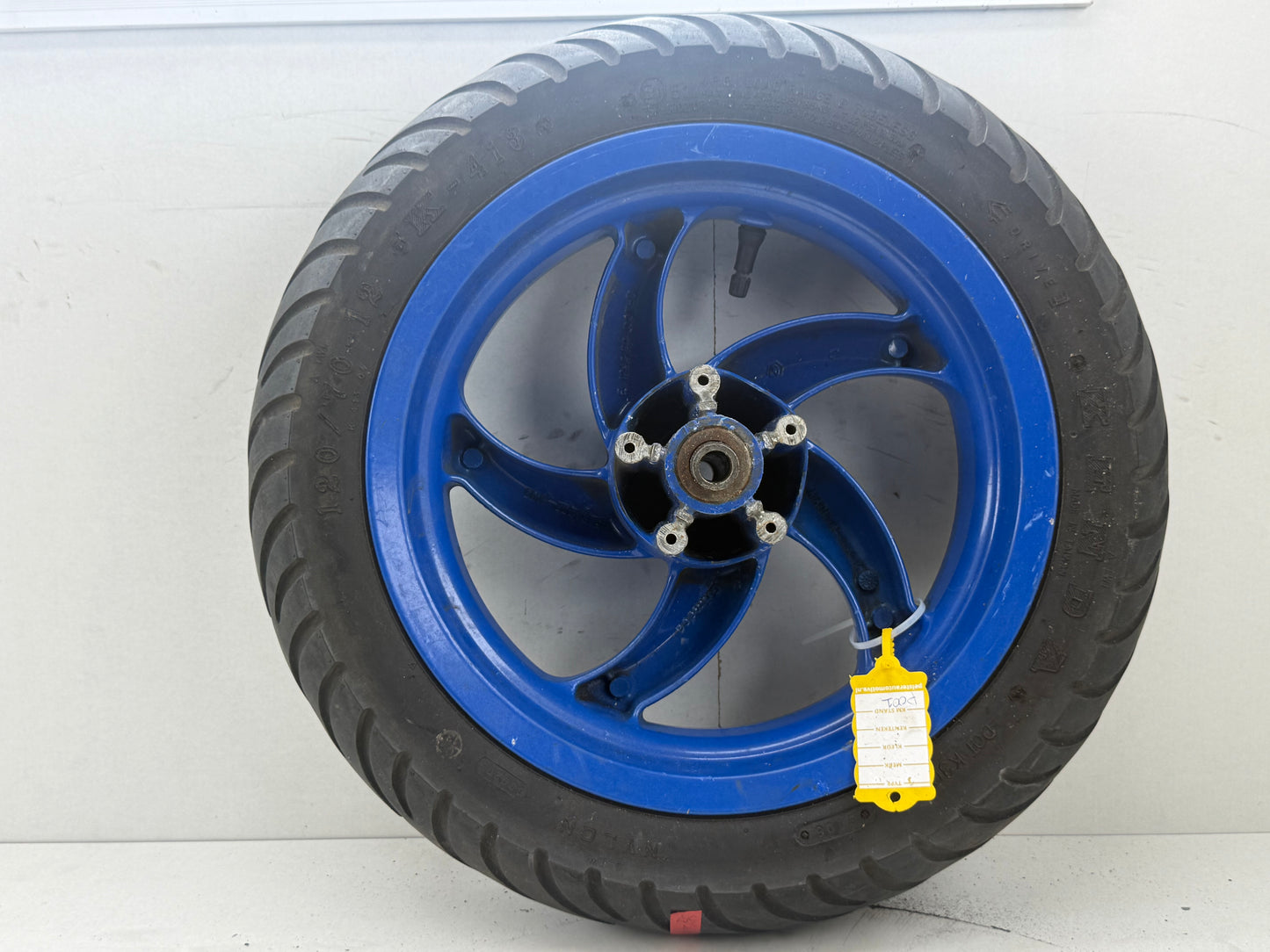 Gilera Runner SP front wheel blue 125CC 180CC