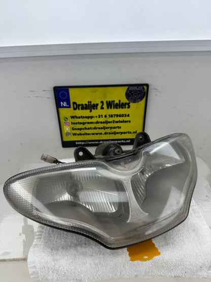 Gilera Runner koplamp chrome binnenkant ronde stekker 125cc 180cc