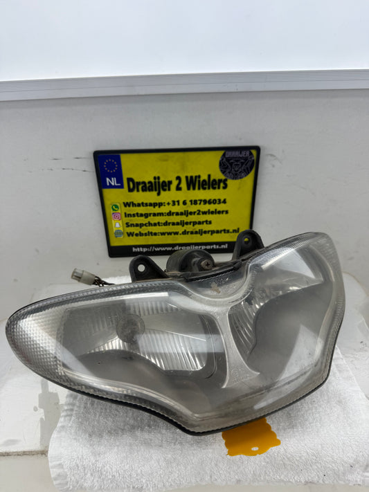 Gilera Runner koplamp chrome binnenkant ronde stekker 125cc 180cc