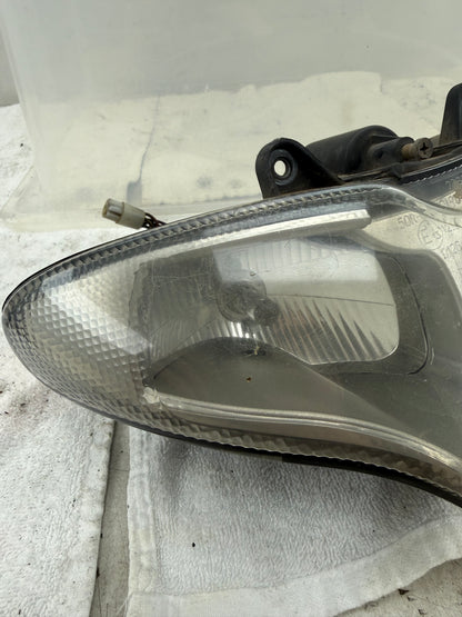 Gilera Runner koplamp chrome binnenkant ronde stekker 125cc 180cc