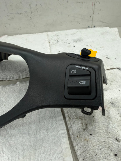 Gilera Runner binnen stuurkap zwart gespoten