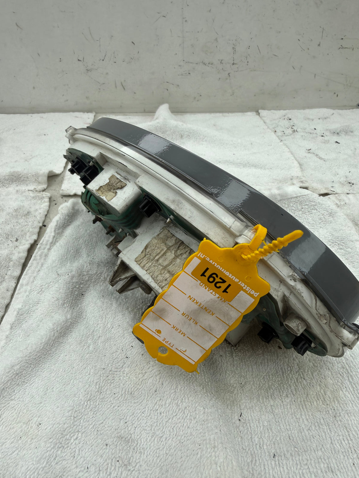 Gilera Runner DD SP teller met nardo grey gespoten tellerplaat 160kmh 125cc 180cc