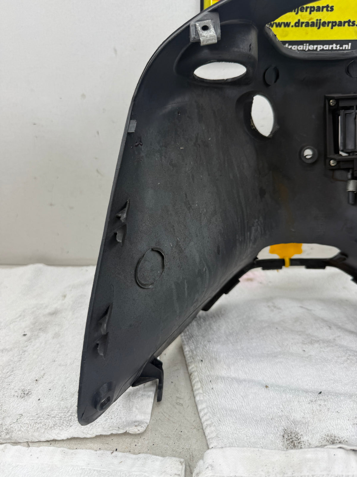 Gilera Runner binnenkap / beenschild bijgewerkt voor polini EFI meter
