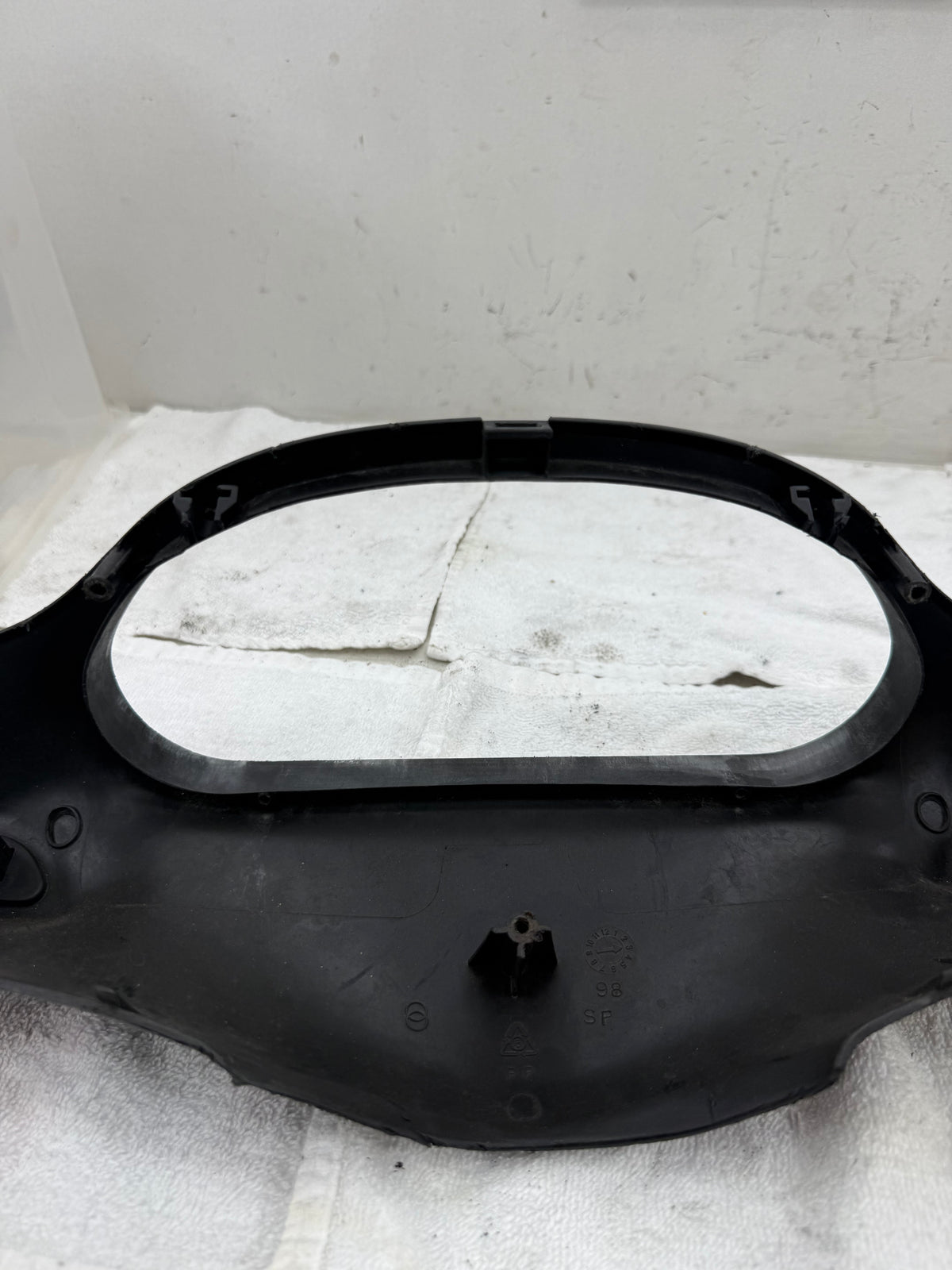 Gilera Runner binnen stuurkap