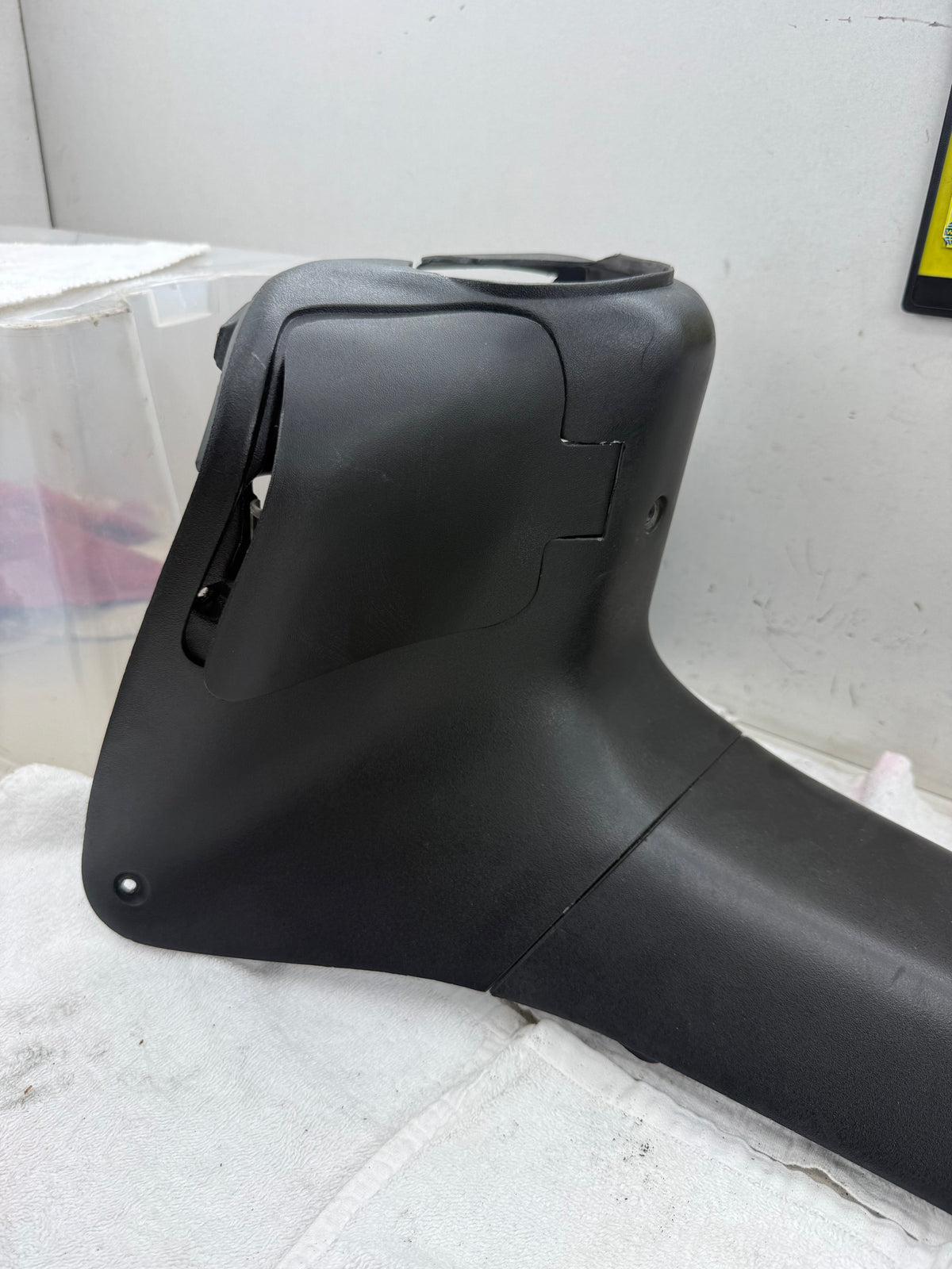 Gilera Runner binnenkappen zwart gespoten