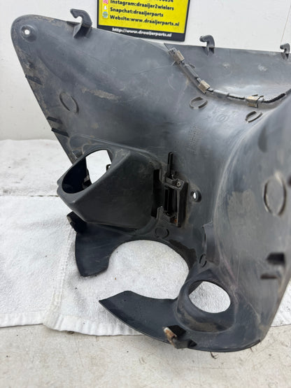 Gilera Runner binnenkappen zwart gespoten