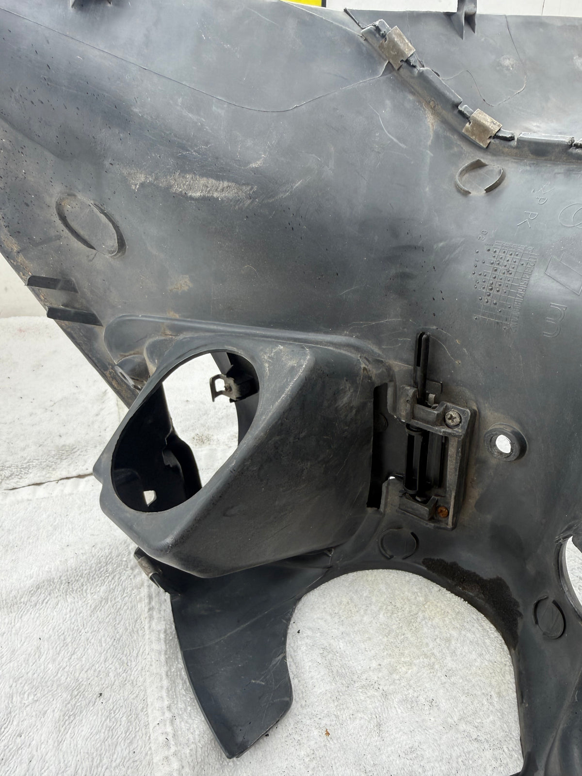 Gilera Runner binnenkappen zwart gespoten