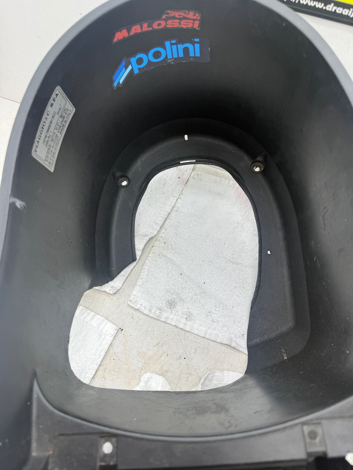 Gilera Runner DD buddybak bijgewerkt voor grotere carburateur