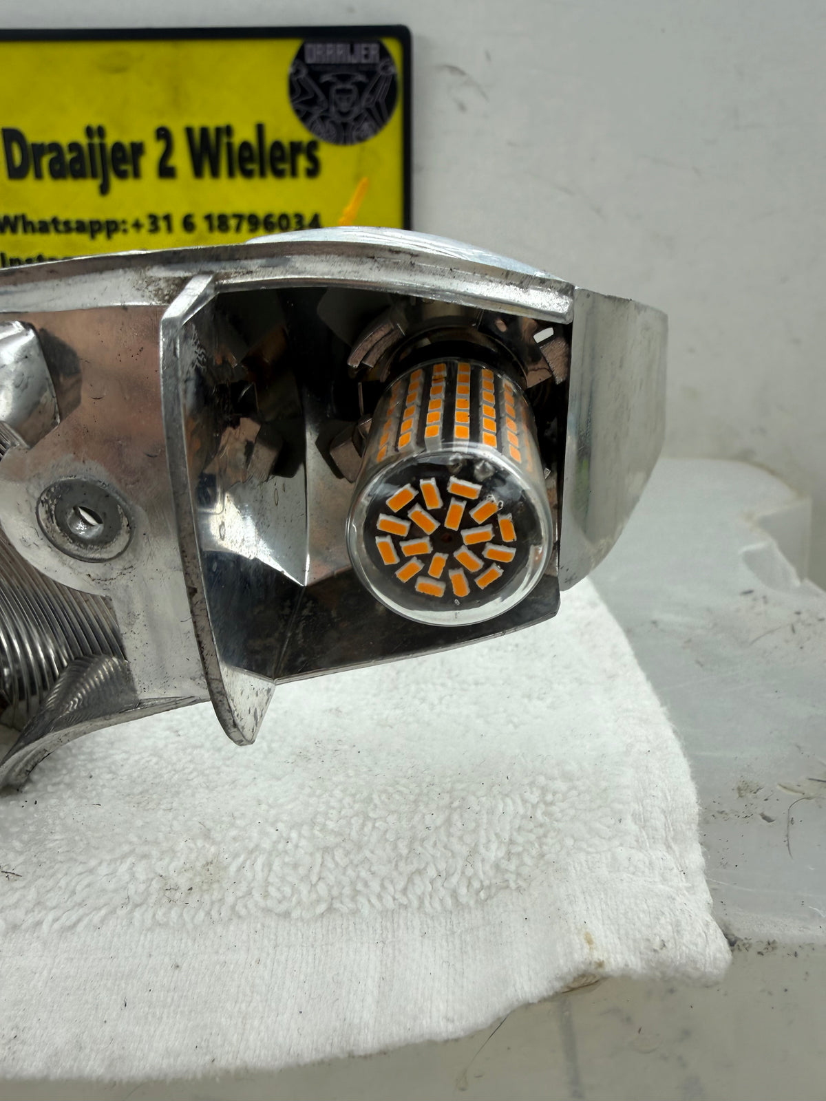 Gilera Runner achterlicht unit met led knipperlichten