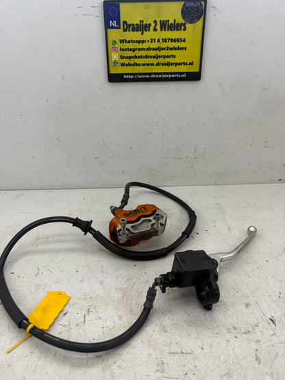 Gilera Runner voorremsysteem met stage 6 big brake klauw 125cc 180cc