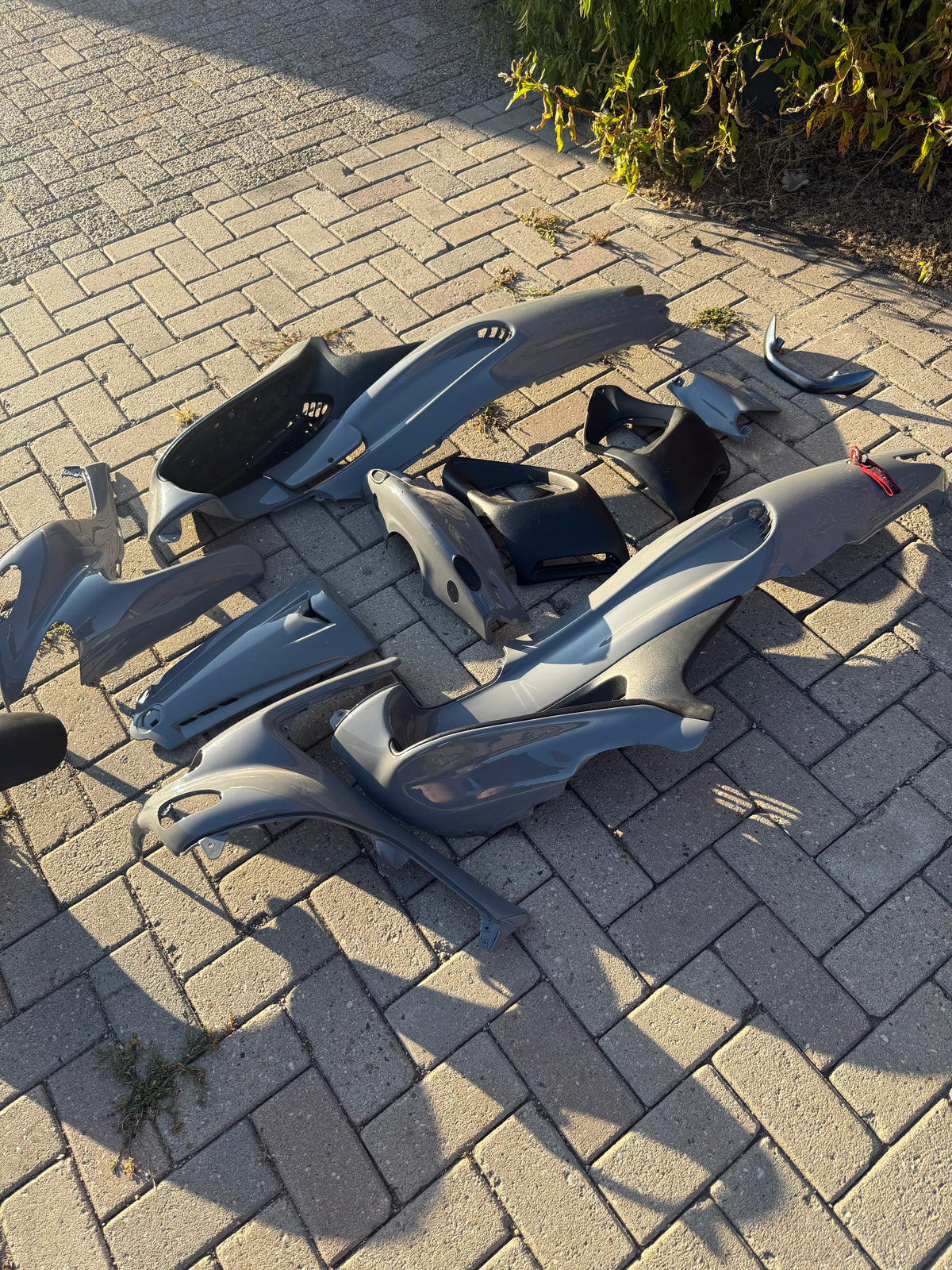 Gilera Runner kappenset nardo grey custom gespoten origineel