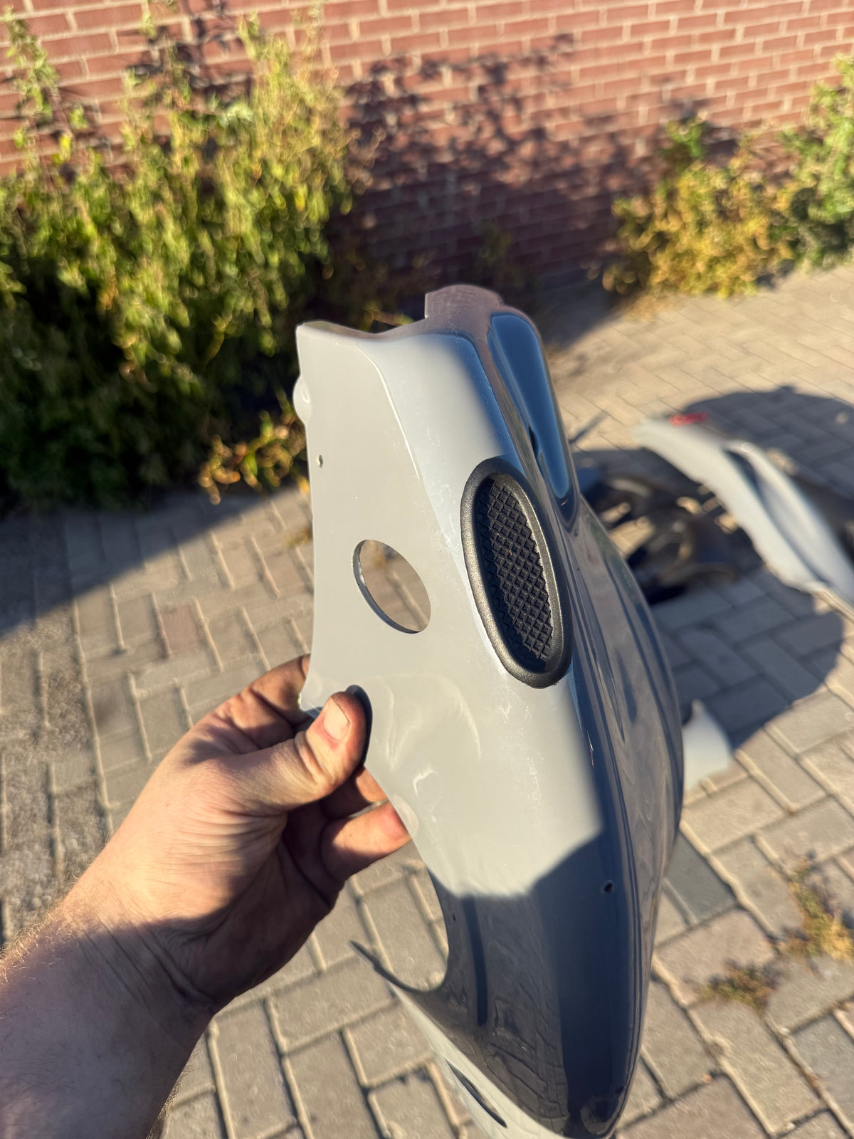 Gilera Runner kappenset nardo grey custom gespoten origineel