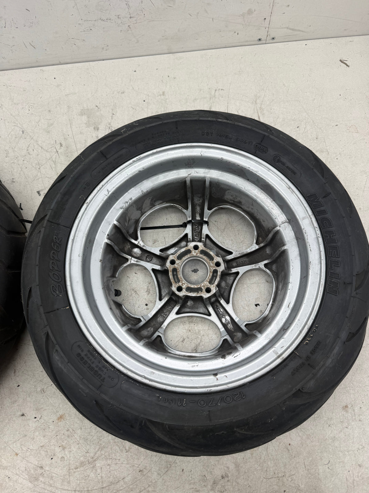 Italjet Dragster DD wielen set 125cc 180cc