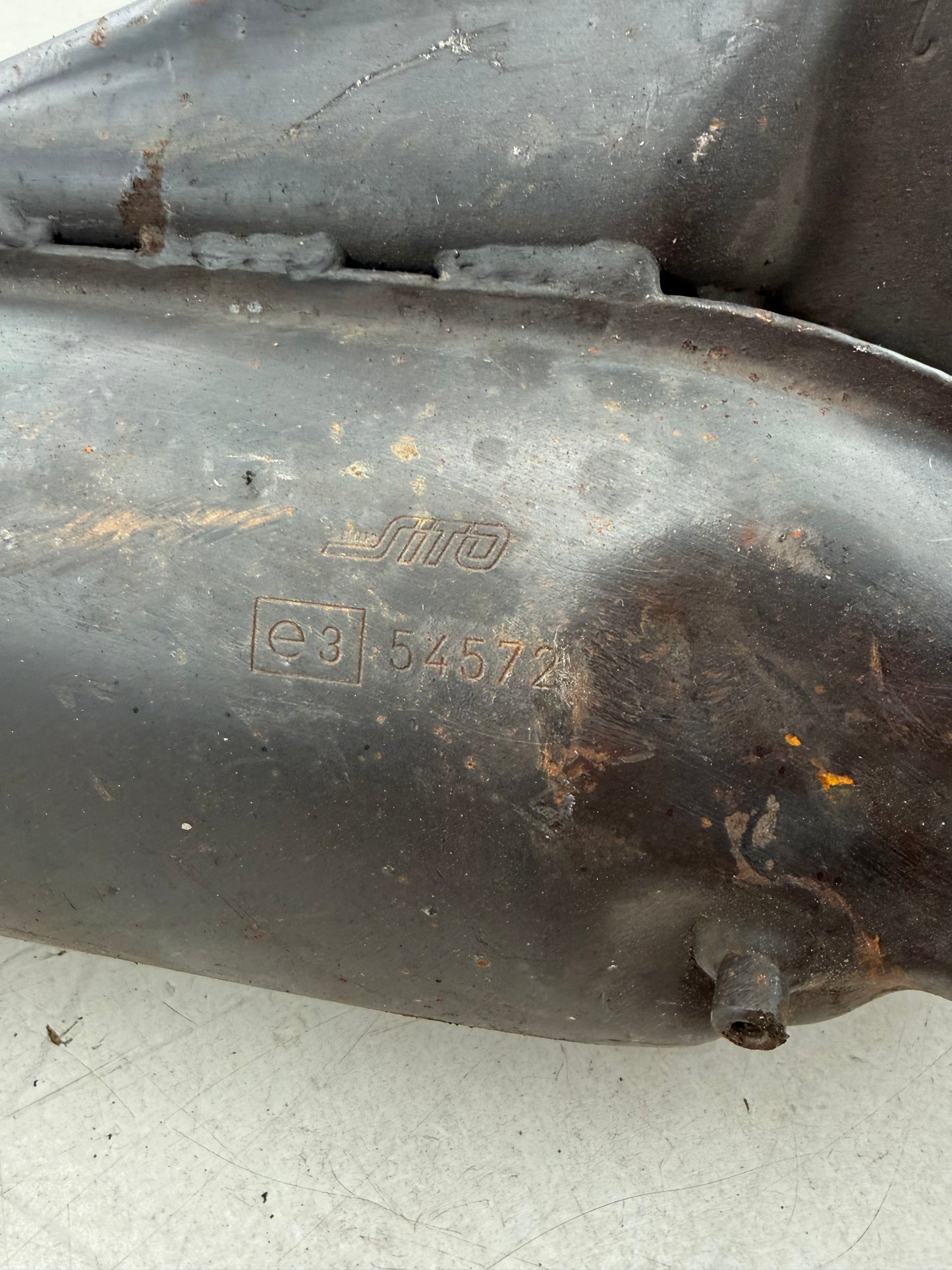 Piaggio uitlaat Sito 125cc 180cc
