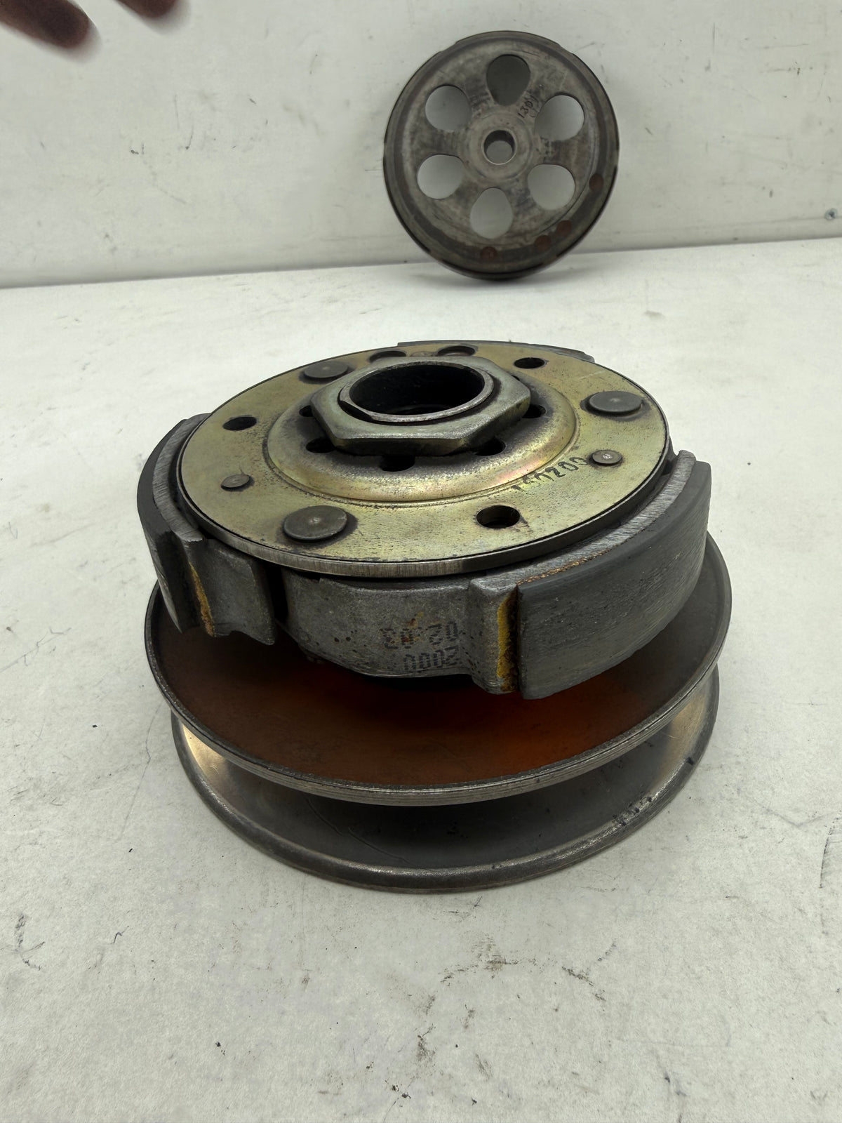 Piaggio koppeling set compleet dubbelgelagerd 125cc