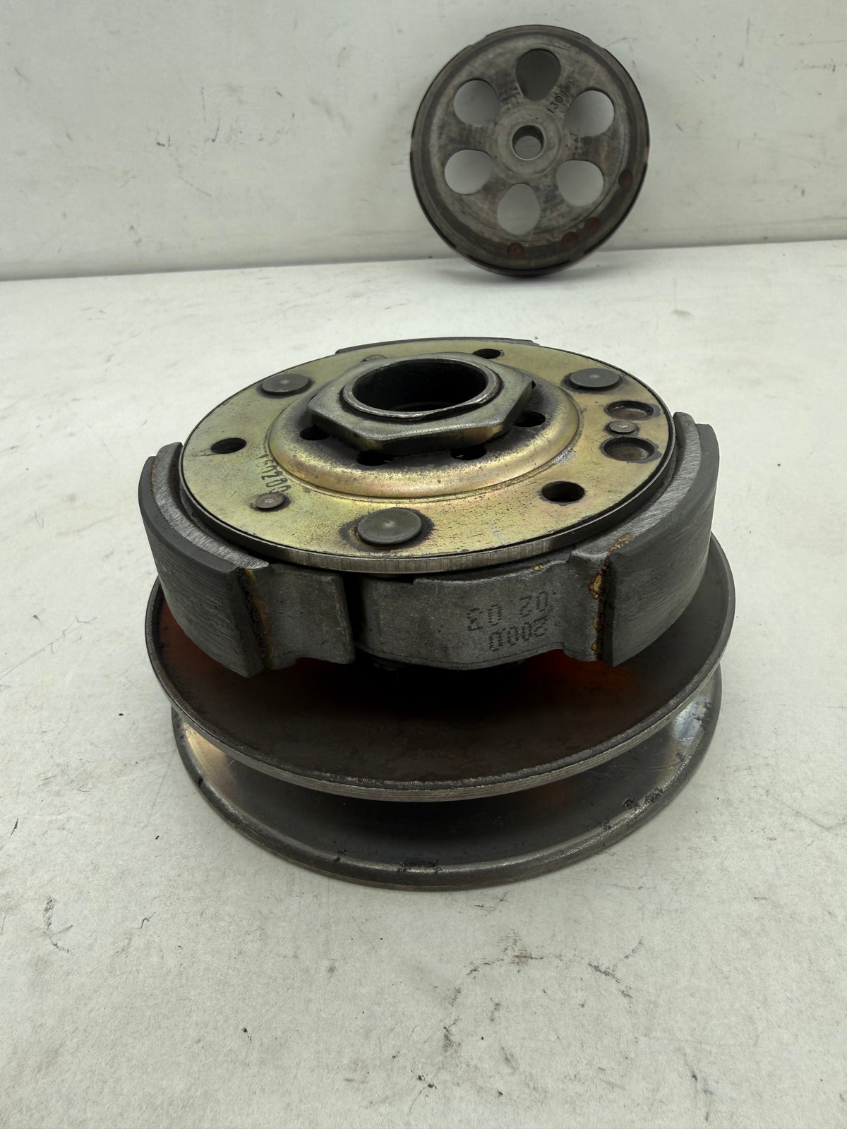 Piaggio koppeling set compleet dubbelgelagerd 125cc