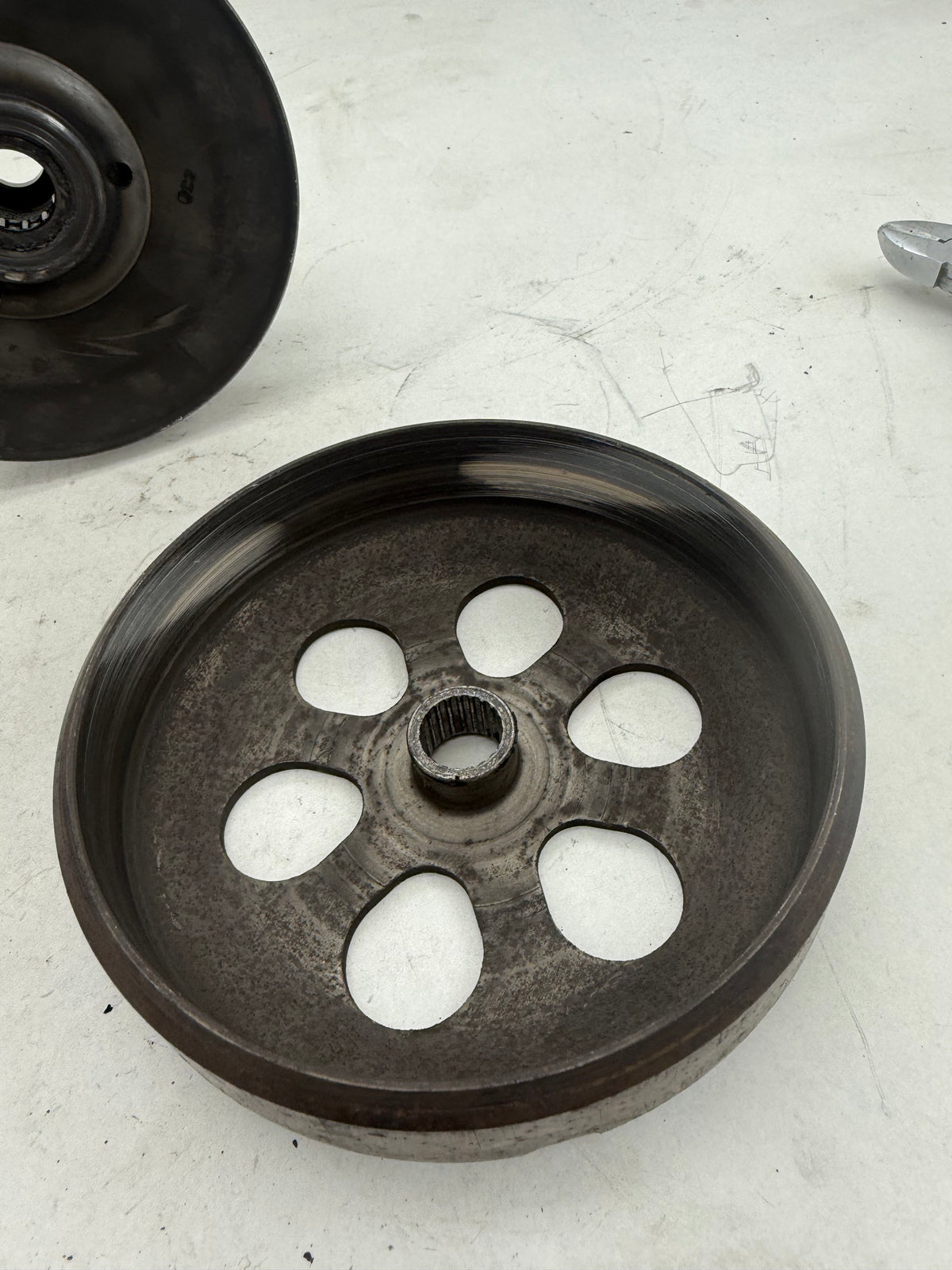 Piaggio koppeling set compleet dubbelgelagerd 125cc