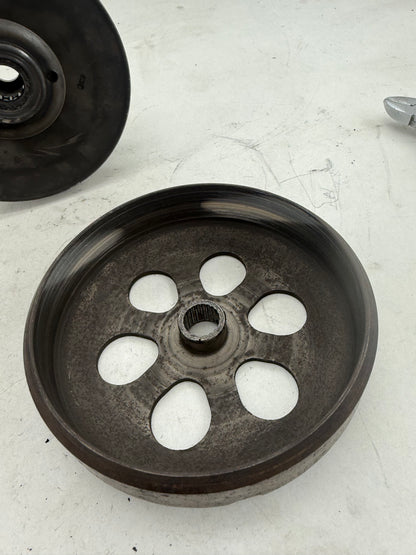 Piaggio koppeling set compleet dubbelgelagerd 125cc
