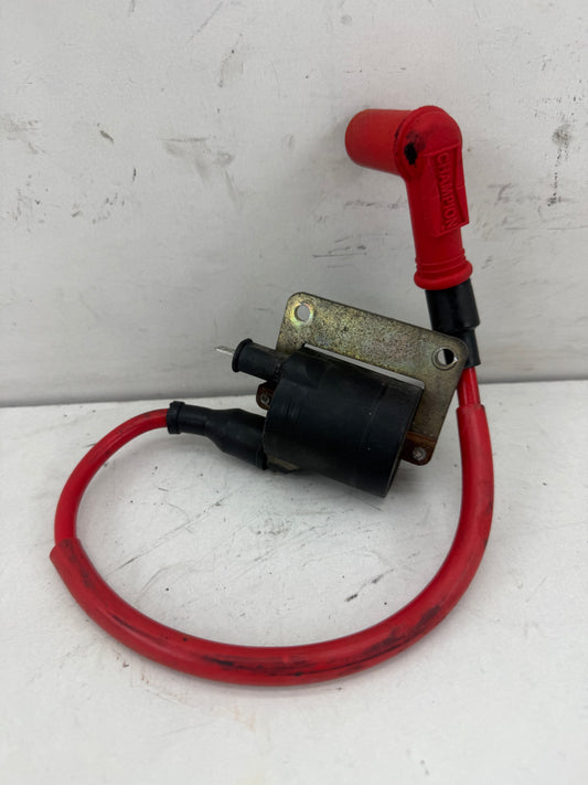 Piaggio bobine met champion bougiedop en kabel  125cc 180cc