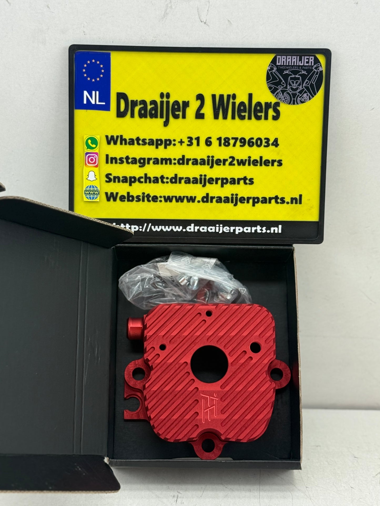 Piaggio LC buitenkop HT Tuning rood V1.1 nieuw