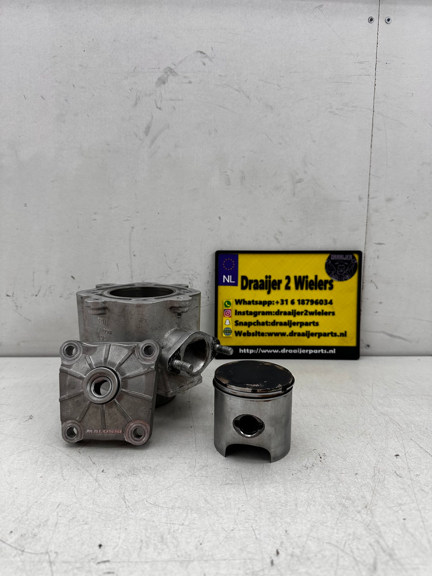 Gilardoni 180 cilinder kit compleet met malossi binnenkop 125cc 180cc