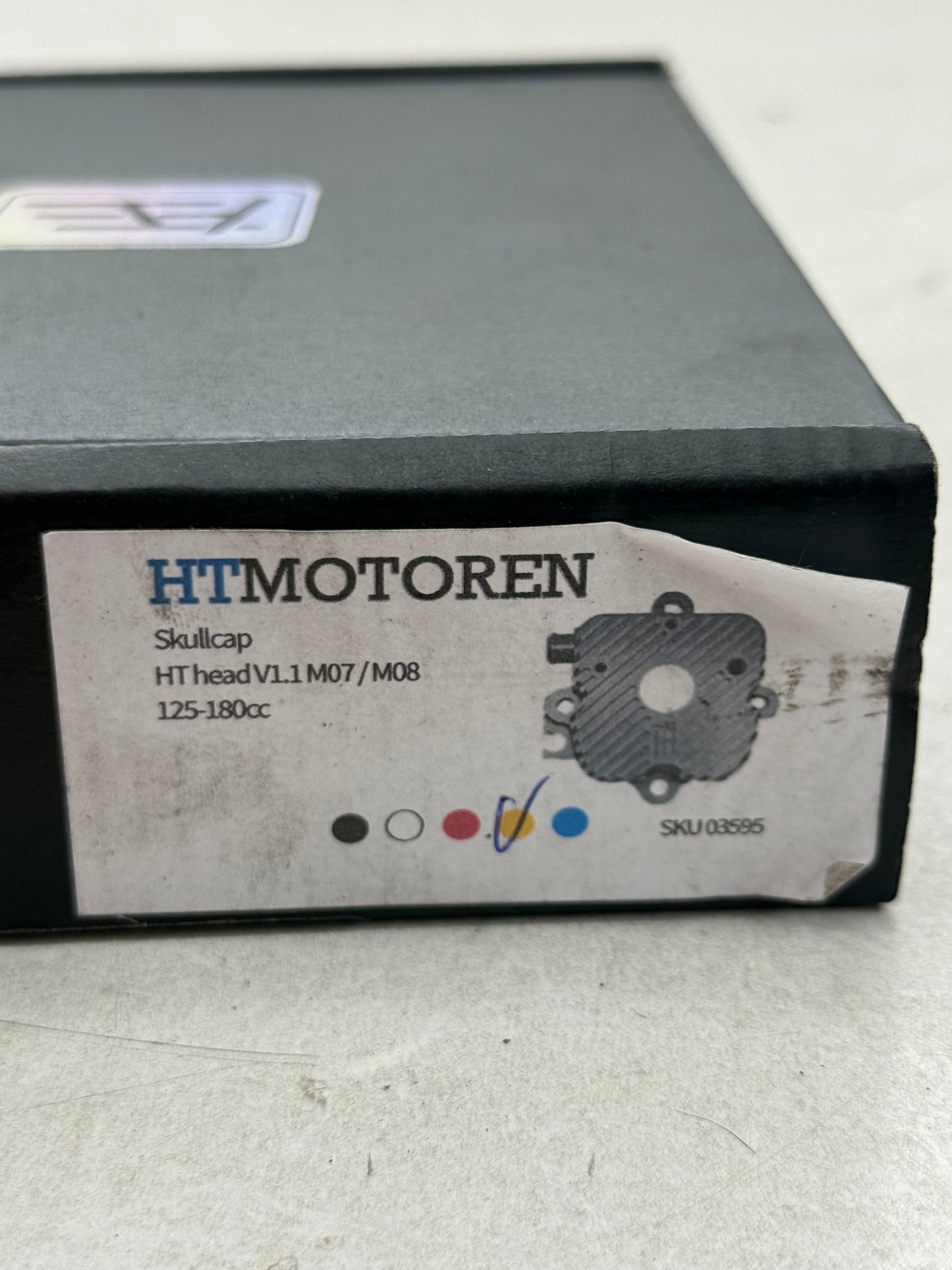 Piaggio LC buitenkop HT Tuning goud V1.1 nieuw