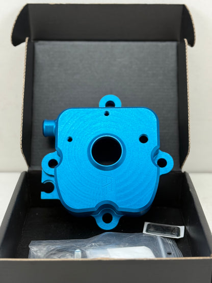 Piaggio LC buitenkop HT Tuning blauw V1 nieuw