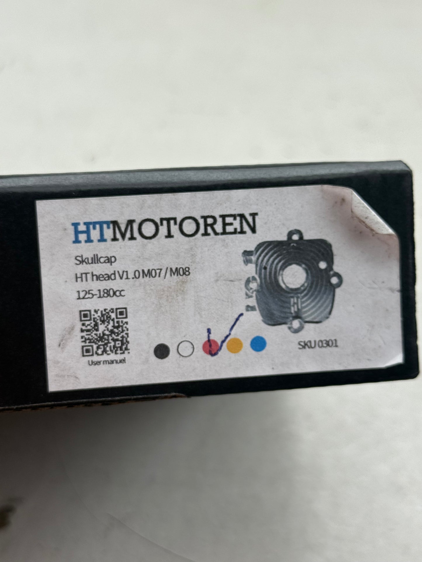 Piaggio LC buitenkop HT Tuning rood V1 nieuw