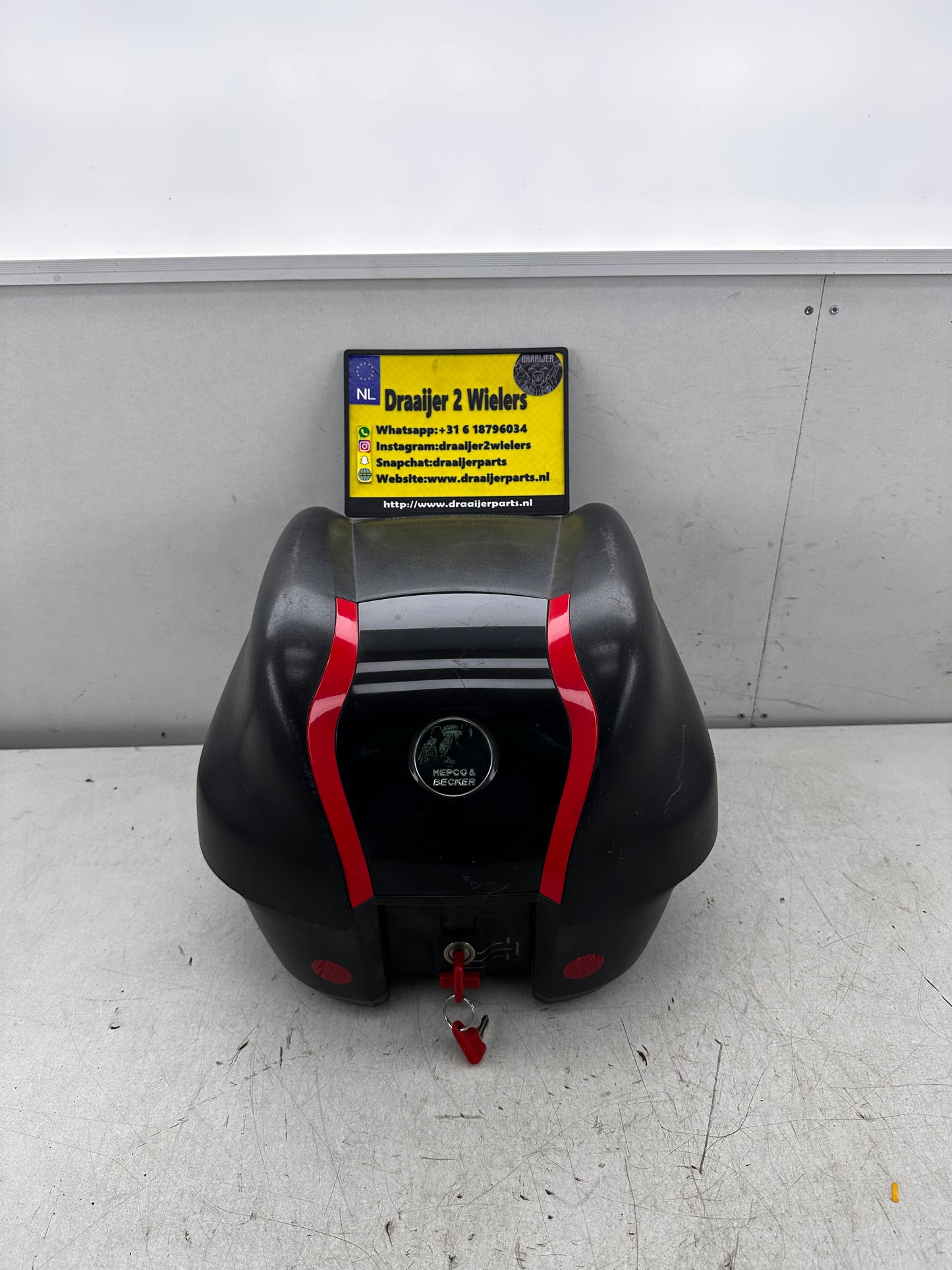 Gilera Runner koffer met sleutel